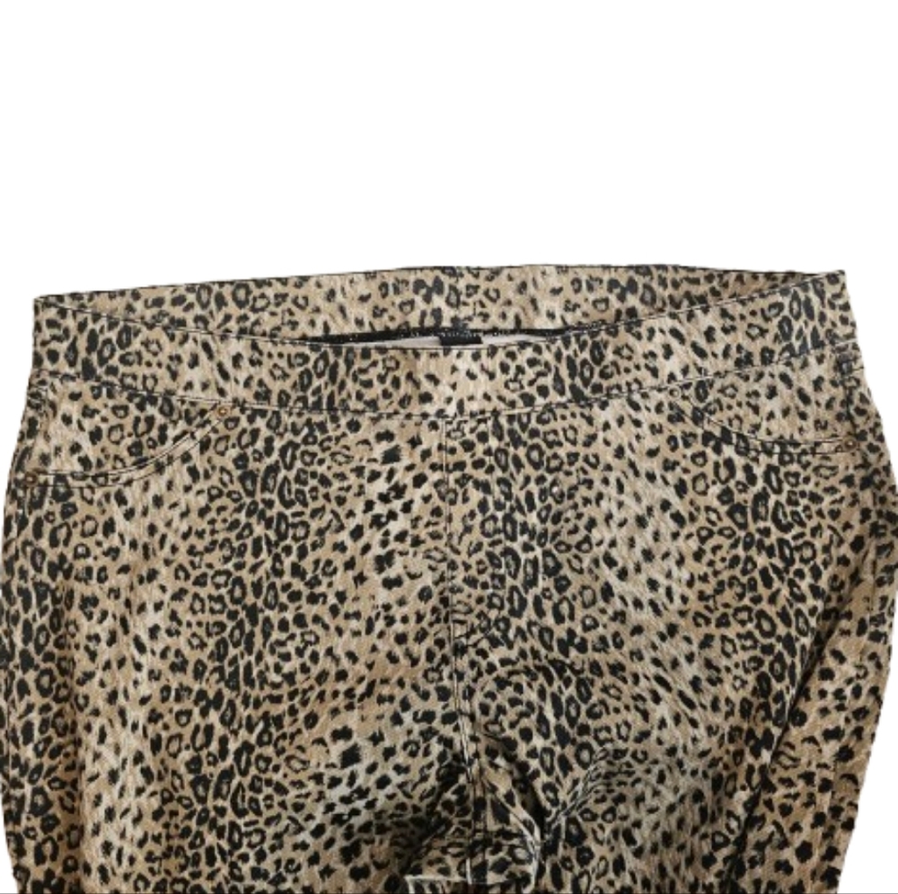 Animal Print Stretch Skinny Jeans - Picture 3 of 7